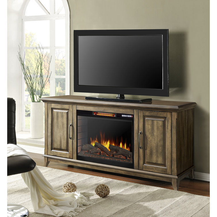 Muskoka tv stand with deals electric fireplace